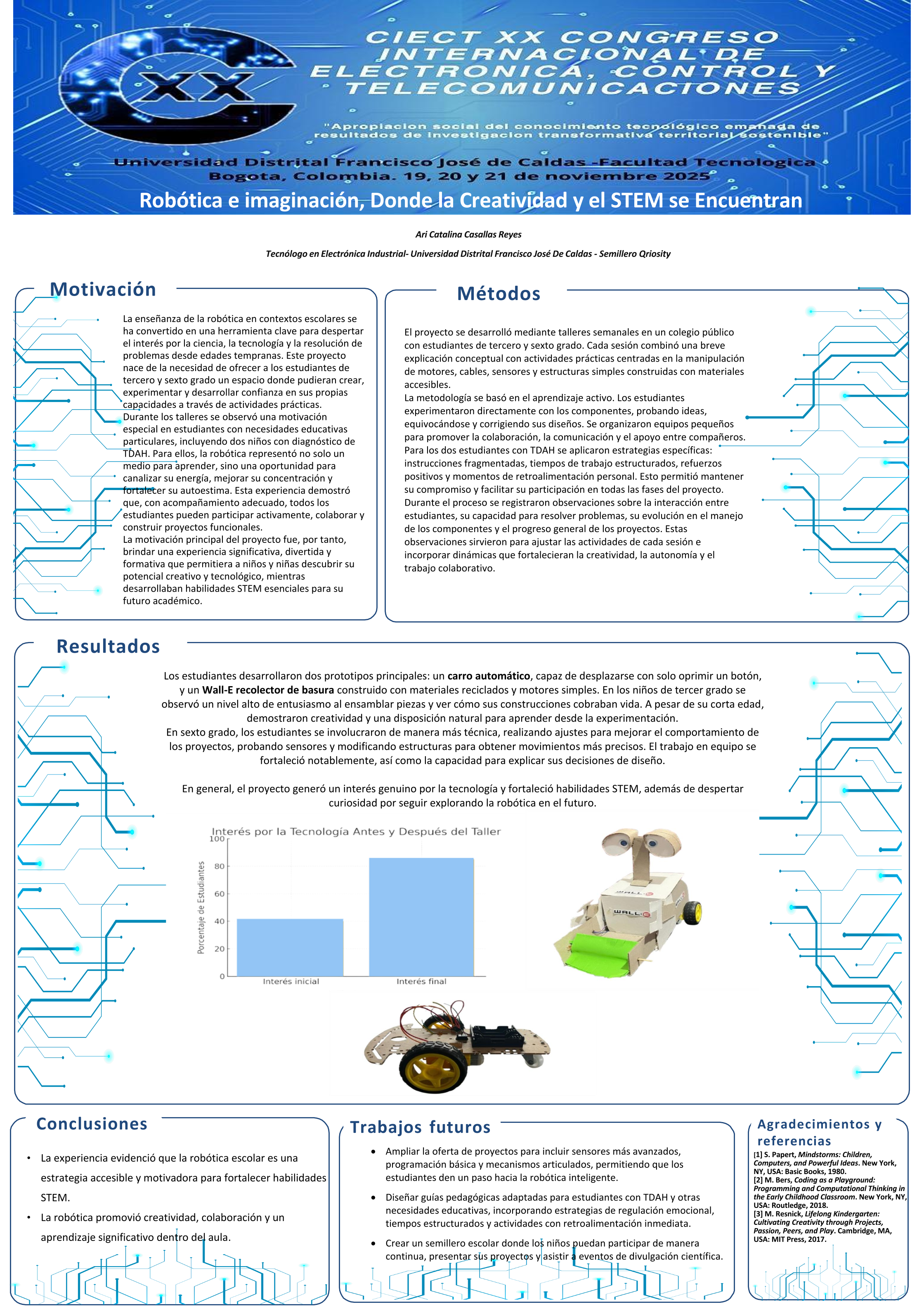 ROBÓTICA E IMAGINACIÓN, DONDE LA CREATIVIDAD Y EL STEM SE ENCUENTRAN