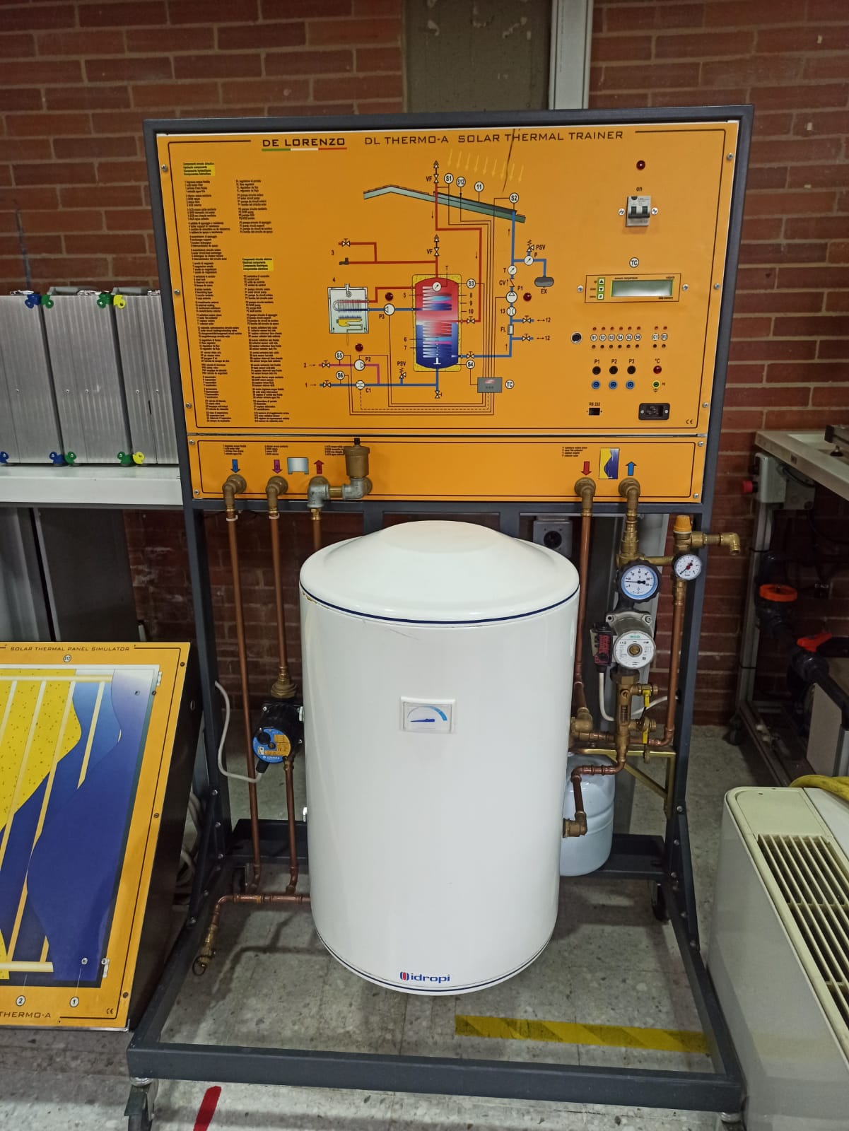 Unidad de Transferencia de Calor Experimento Base