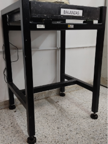 Mesa antivibratoria