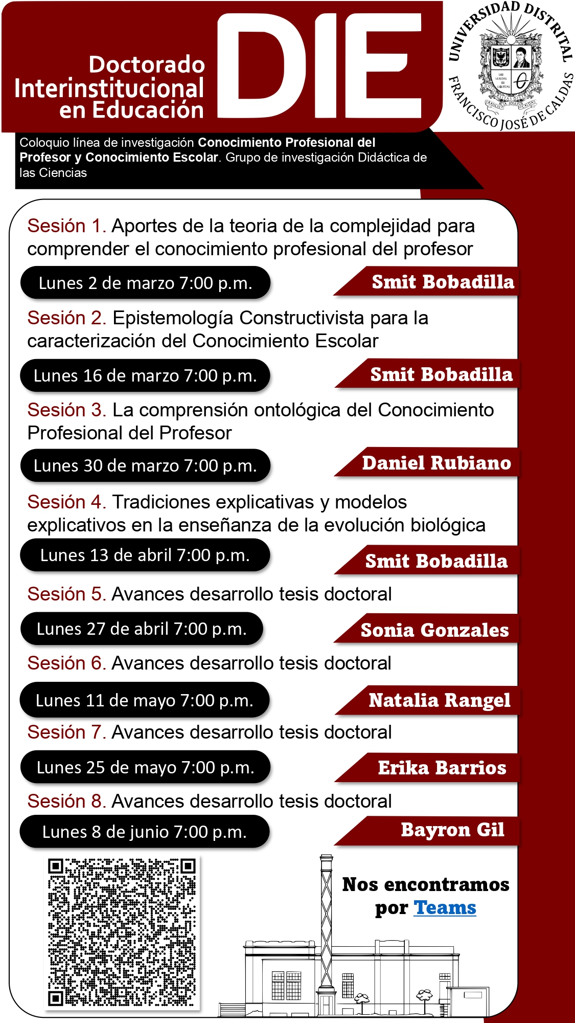 Información del coloquio