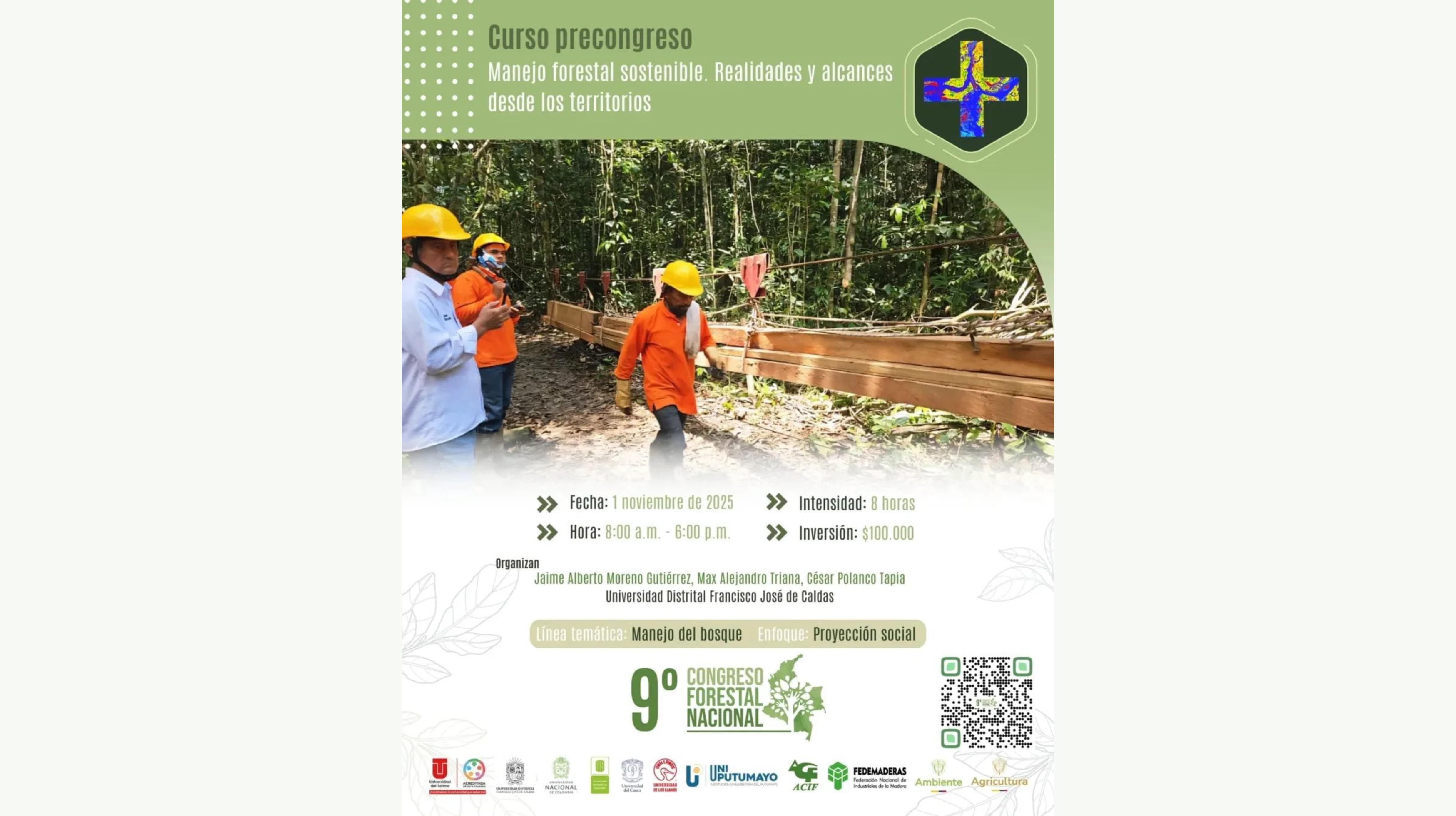Información acerca del 9° Congreso Forestal