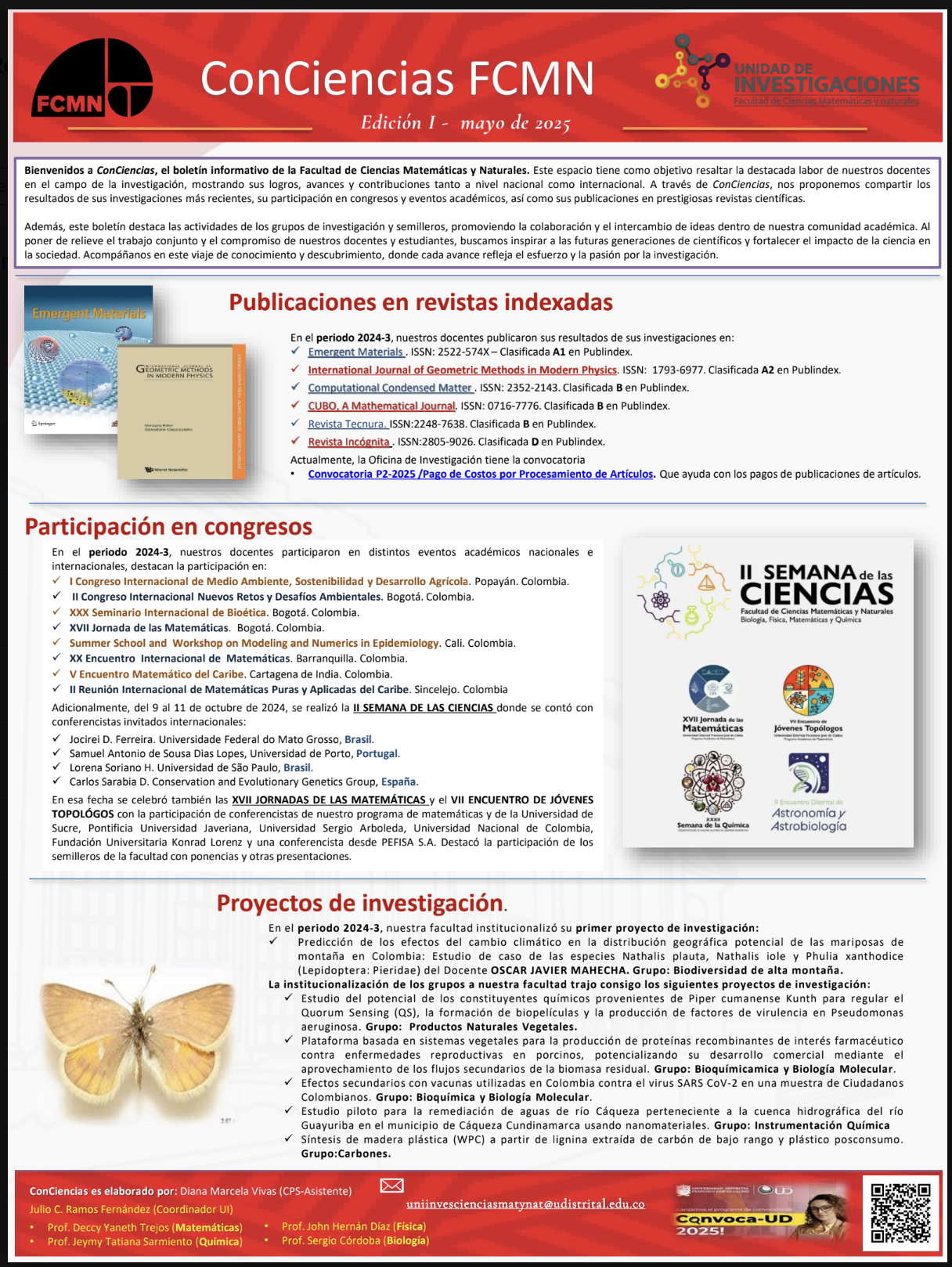 Boletín Informativo Edición 1