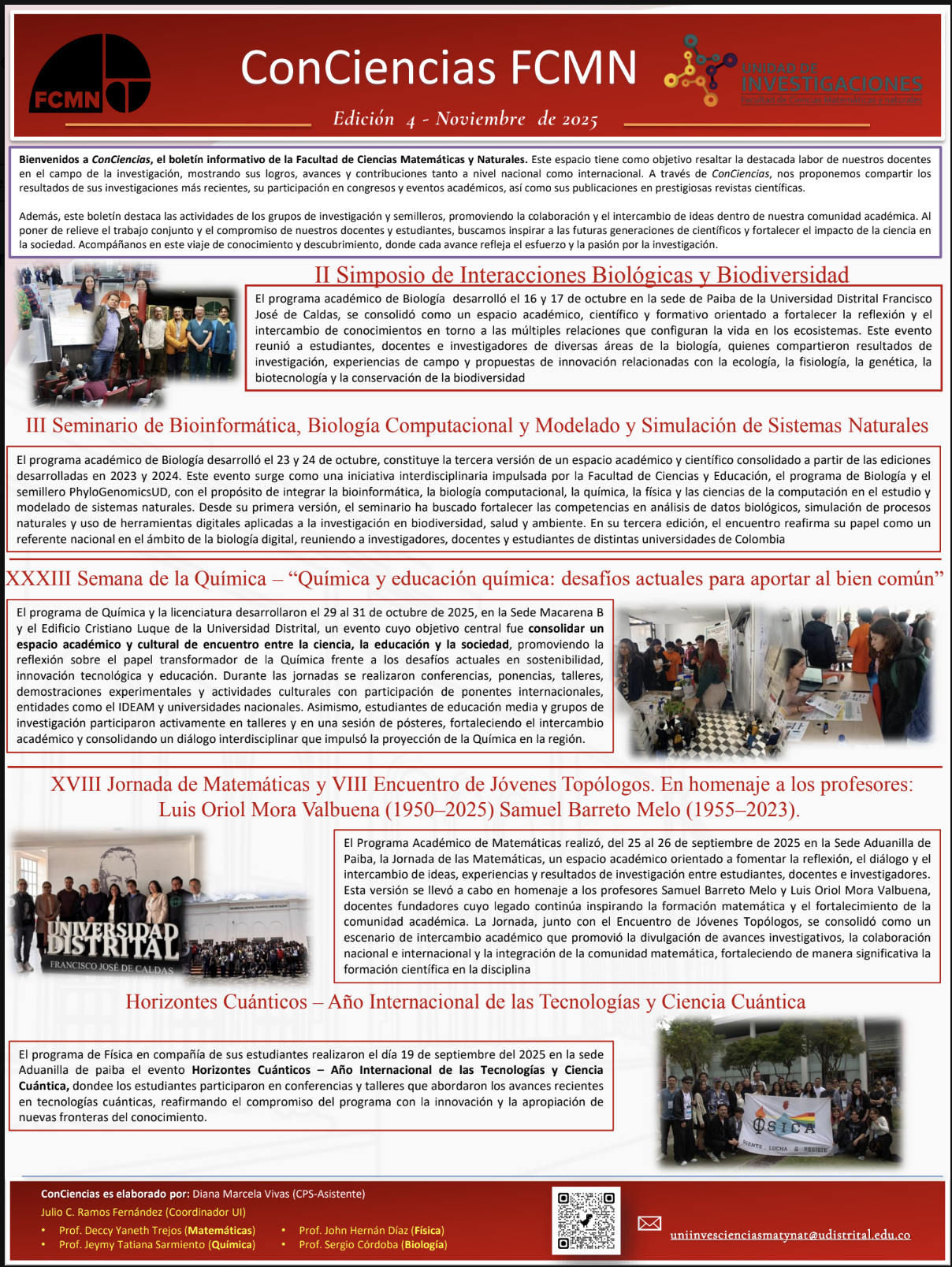 Boletín Informativo Edición 4