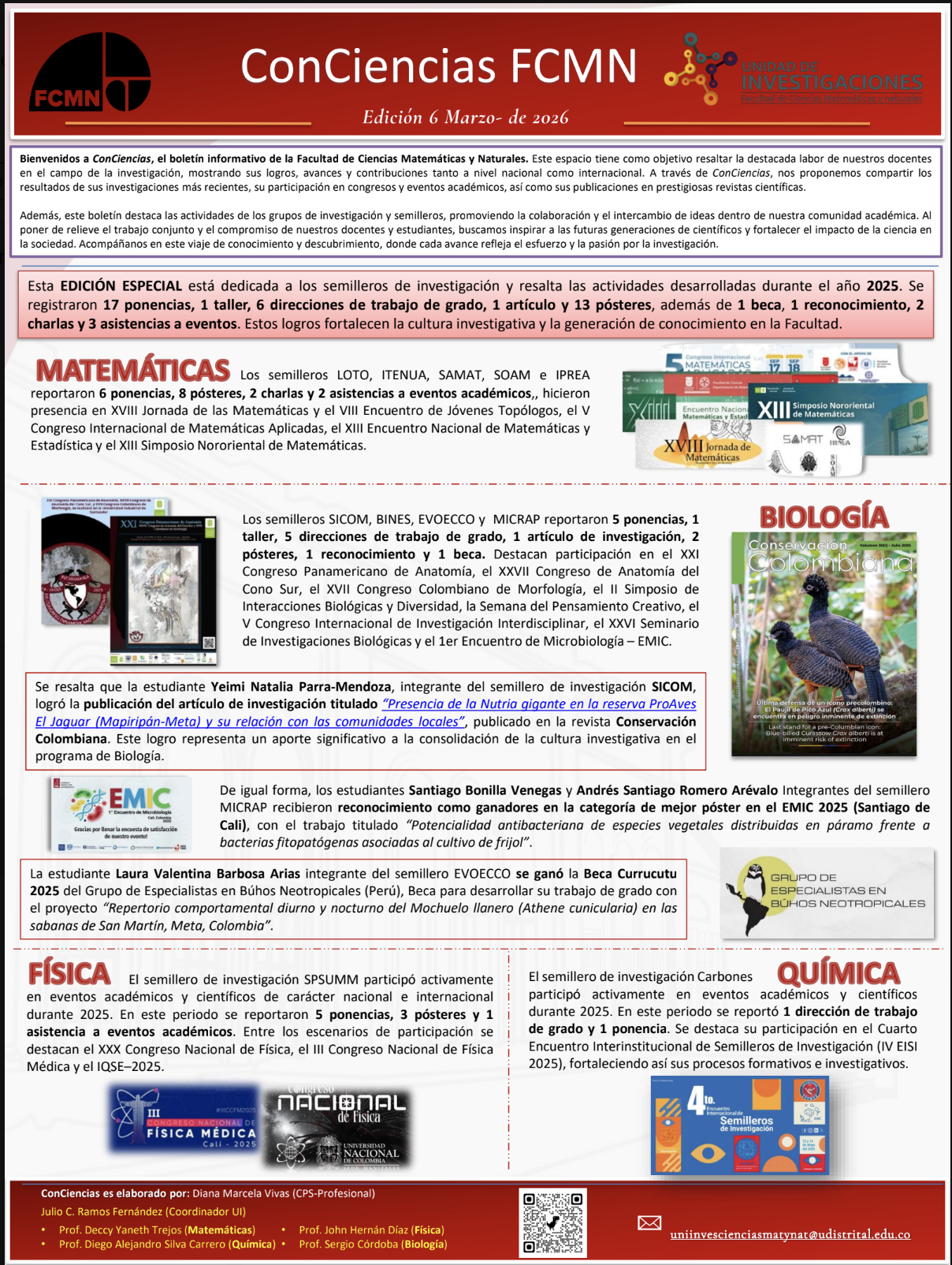 Boletín Informativo Edición Especial 6